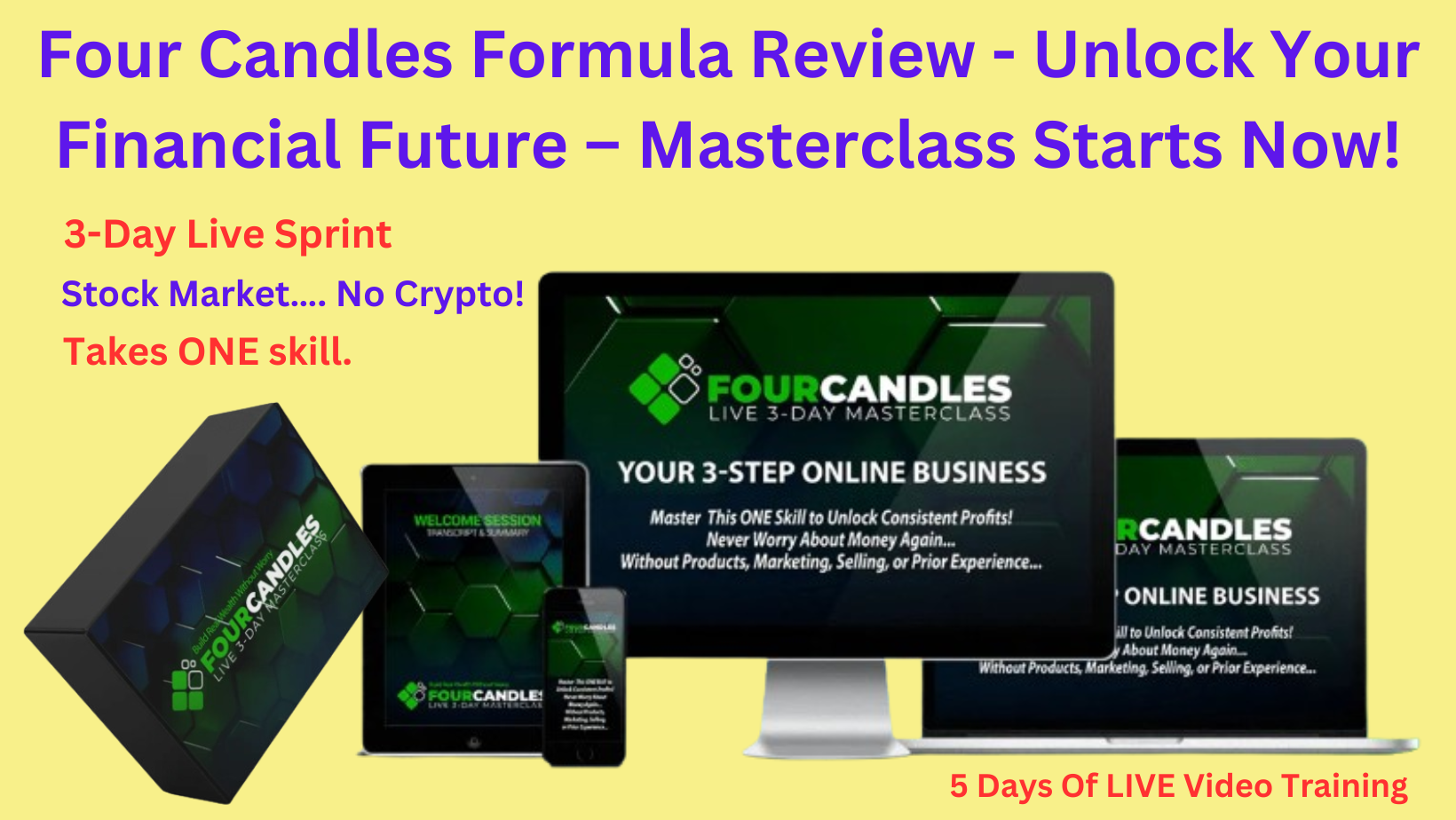 Four Candles Formula Review - Unlock Your Financial Future – Masterclass Starts Now!